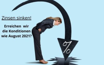 Zinsen und Immobilienpreise sinken
